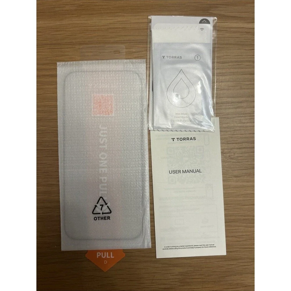 TORRAS Unbreakable for iPhone 17 Pro Screen Protector 9H+ Military-Grade12 FT...